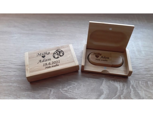 32GB USB kľúč s textom